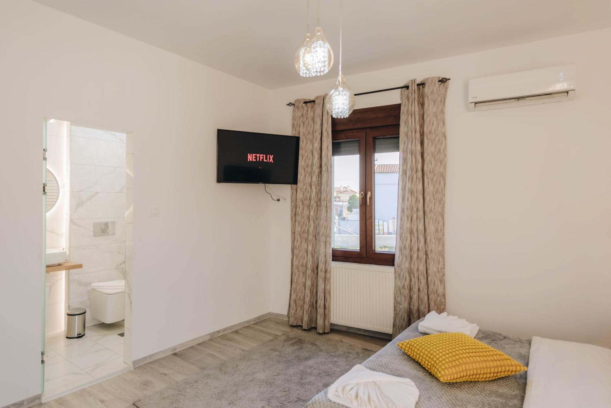 Sunrise Guesthouse Agria Bagian luar foto